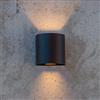 Lutec Gemini Beams lampada a parete, LED, arrotondata, 5104006012, Gemini Beams [Lampade per Esterni > Lampade a Parete]