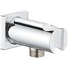 Grohe Rainshower supporto doccetta con collegamento tubo flessibile, 26659000, Rainshower cromo [Rubinetteria Bagno > Prese d'Acqua]