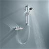 Grohe Precision Flow rubinetto doccia esterno con termostatico, 34800001, Precision Flow; Grohtherm cromo/nero [Rubinetteria Bagno > Rubinetteria Doccia]