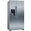 Neff KA3923IE0 American Side by Side N70 / Inox Antifingerprint / 178,7 x 90,8 cm (H x L), frigorifero da 368 l, congelatore da 165 l, FreshSafe/NoFrost/cubetti di ghiaccio