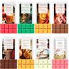 SCENTORINI Set di Cera Profumata , Cubetti di Cera Profumata Wax Melts in Cera di Soia per Lampade Profumate, Regalo per Natale, 8 Fragranze, Zucche, Arancia-Cannella, Cidro di Mele, Balsamo & Legno di Cedro