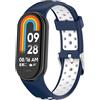 Th-some Cinturini per Xiaomi Band 8, Regolabile Silicone Cinturino di Ricambio per Xiaomi Mi Band 8, Sportivo Braccialetto Ricambio Compatibili con Mi Band 8