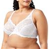 Triumph Amourette 300 W Reggiseno con Ferretto, Semi trasparente, White, 4D Donna