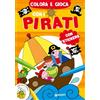 Giunti Psychometrics Colora e gioca con i pirati. Con adesivi. Ediz. a colori
