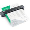 Plustek MobileOffice S410 Plus - Scanner portatile per documenti (600 dpi, A4, USB), con software Plustek iDoc