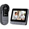 TKMARS Videocitofono Campanello Senza Fili da Esterno Impermeabile IP67, Campanello con Telecamera 1080P 170° Ultra Grandangolo, Video Citofono con Schermo IPS 4,3'' Nessun WiFi o APP