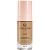 Collistar Nudo Fondotinta Seconda Pelle SPF15 3G Naturale Dorato Idratante Levigante Waterproof 30 ml Fluido