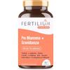 Fertilium Vitamine PreMamma Gravidanza - Acido Folico per Rimanere Incinta + Inositolo - Multivitaminico Donna con 11 Prenatal Vitamins + 9 Minerali - Integratore Fertilità + Concepimento - 60 Capsule