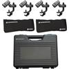 Sennheiser E604 KIT4 Microfoni Pro cablato dinamico x batteria e percussioni