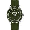 Freddy Orologio donna in silicone e ceramica verde militare e argento