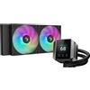 Deepcool Dissipatore cpu a liquido DeepCool Mystique 240 ARGB/240mm/Nero [R-LX550-BKADSNC-G-1]