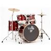 Tamburo TB T5S22RSSK Batteria 5 pezzi con cassa 22" + accessori, Red Sparkle