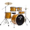 Tamburo TB T5S22YWSK Batteria 5 pezzi cassa 22" + accessori, Yellow Rust Sparkle