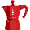 Bialetti caffettiera Moka Express Magico Ricordo rossa da 3 tazze