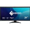 EIZO Monitor EIZO FlexScan EV3450XC-BK LED display 86,6 cm (34.1") 3440 x 1440 Pixel UltraWide Quad HD Nero [EV3450XC-BK]