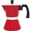 LEOPOLD Vienna Caffettiera Tivoli Rossa 6 Tazze (induzione)