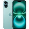 APPLE IPhone 16 PLUS 5G 128GB Verde Acqua azzurro NUOVO ORIGINALE GAR. 24 MESI