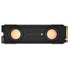 Corsair 2TB MP700 PRO Hydro X Gen5 M.2 NVMe SSD w/ Water-Cooled Block M.2 2280 P