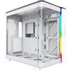 Montech KING 95 Midi-Tower in vetro temperato ARGB - bianco - Midi-Minitower