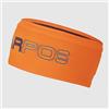 KARPOS 2501011-181 CENGIA HEADBAND Fascia sportiva Unisex ORANGE FLUO/OMBRE B./INDIGO B. Taglia UNI