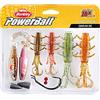 Berkley Pro Pack C-Rig, Kit di Esche, Colori Misti