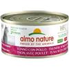 Almo Nature HFC Natural Tonno e Pollo Made in Italy Lattina 70g Gatti Scadenza Prodotto 12/2024