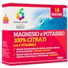 Optima Naturals MAGNESIO e POTASSIO 100% CITRATI con 9 vitamine B - 14 Bustine