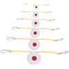 Sosoport Tappetini in Materiale 6 Misure 2/3/4/5/6/8 Cm Set Tappetino Portatile per Allenamento di Tiro
