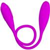 BEAHING Coppia Vibratori doppio dildo con funzione di spinta vibratori per coppia clitoride/anale/vaginale/capezzolo/stimolatore g-spot silicone coppia vibratore sesso giocattolo sesso con 7 modalità per don