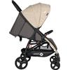 Baciuzzi BX 22 - Passeggino Leggero Compatto Pieghevole 0- 4 Anni 0-22 Kg completo di Cappotta, Cestino Porta Oggetti e Corrimano colore Bamboo