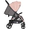 Baciuzzi BX 22 - Passeggino Leggero Compatto Pieghevole 0- 4 Anni 0-22 Kg completo di Cappotta, Cestino Porta Oggetti e Corrimano colore Nude
