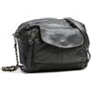 PIECES Pcnaina Leather Cross Over - Borse a tracolla Donna, Nero (Black), 5,5x14x20 cm (B x H T)