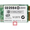 Scheda Wireless Wi-Fi Per Notebook Broadcom BCM94311MCG 802.11 b/g 54 Mbps