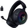 Razer (TG. 16,3cm x 18,6cm x 8,4cm) Razer Kraken V4 - Cuffia da gioco wireless (connet