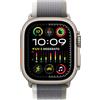 Apple Watch Ultra 2 GPS+Cellular 49mm Titanium Case Trail Loop M/L - Green/Gray