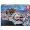 Educa - Genuine Puzzles. Isole Lofoten, Norvegia. Puzzle per Adulti. 1500 pezzi