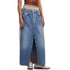 Desigual Gonna da Donna in Denim, Blu, M