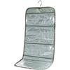 Wodison Beauty case da viaggio pieghevole, trasparente, da appendere