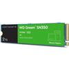 Western Digital Green WDS200T3G0C drives allo stato solido M.2 2000 GB PCI Expre