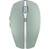 CHERRY GENTIX BT, Mouse Bluetooth Senza Fili, Funzione Multidispositivo per fino a 3 Dispositivi, Risoluzione Commutabile (1000/2000 dpi), Alimentazione a Batteria, Agave Green