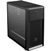 Cooler Master CAJA PC COOLER MASTER MASTERBOX E500 CRISTAL TEMPLADO USB 3.0 NEGRA CON ODD
