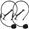 zdyCGTime Microfono da 3,5 mm audio maschio a portatile Headworn per sistema microfonico, amplificatore vocale,altoparlanti,insegnanti,conferenze,discorsi,spettacoli teatrali,guide turistiche.