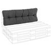 Bizzotto yes everyday Cuscino Pallet Schienale Poly230 Carbon Bizzotto Cod.0806695