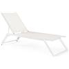 Bizzotto Lettino con Ruote Kaylan Bianco Cx21 Bizzotto Cod.0663315