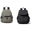 Kipling City Pack Mini, Zaino Donna, Verde (Green Moss), Taglia unica City Pack S, Zaino Donna, Nero (Black Noir), Taglia unica