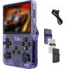 Generic Keyboy Game Console, 64/128GB Built in 20000 Games Retro Portable Mini Handheld Video Game Console, Classic Emulator Handheld Gaming Console for Adult (Purple128G)