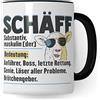 Pagma Druck Tazza da chef con scritta Pecora, regalo per il chef, tazza, tazza da caffè, idea regalo per chef, regalo di compleanno personale superiore