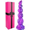 hainuo Fallo gigante con nodo mostro da 33 cm - Fallo drago fantasy realistico con 4 nodi alla pecorina, dildo anale spesso con ventosa in silicone, dildo gigante con nodo XXXL per punto G anale