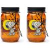 Excelsa Peanuts Halloween Lanterna Porta Tealight, Arancio, Dimensioni: 7,5 x H.13 cm (Confezione da 2)