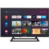 SMART TECH [ComeNuovo] Smart Tech Tv Led 24HA10T3 24 pollici Hd Smart tv Android 9.0 Quad Core 1G-8G Dolby Audio Bluetooth 2T2R Wi-Fi DVB-T2-C-S2 H.265